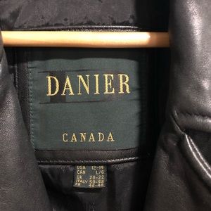Danier ladies leather jacket size L